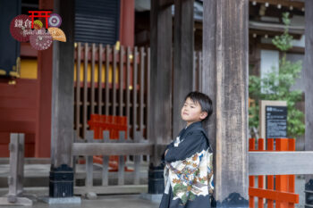 鶴岡八幡宮に七五三参り